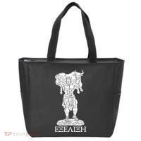 Raskol Apparel Progressive Overload Purple On White Tote Bag thumb 0