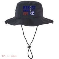 Resist And Protest Hands Off Statue Of Liberty Bucket Hat thumb 0