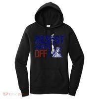 Resist And Protest Hands Off Statue Of Liberty Women's Hoodie thumb 0