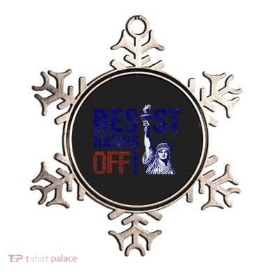 Resist And Protest Hands Off Statue Of Liberty Ornament