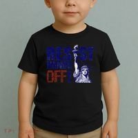 Resist And Protest Hands Off Statue Of Liberty Toddler T-Shirt thumb 2