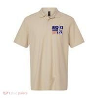 Resist And Protest Hands Off Statue Of Liberty Polo thumb 0