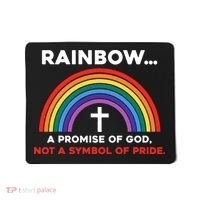 Rainbow A Promise Of God Not A Symbol Of Pride Mousepad thumb 0