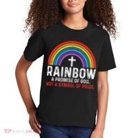 Rainbow A Promise Of God Not A Symbol Of Pride Kids T-Shirt thumb 2
