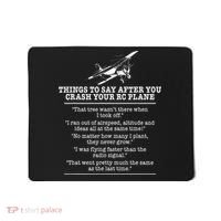 Rc Airplane Pilot Flyer Aviation Lover Aircraft Enthusiast Mousepad thumb 0