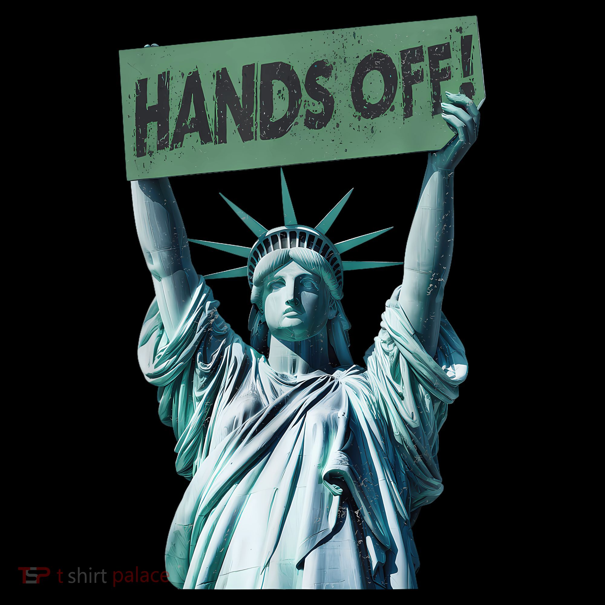 Resist And Protest  Hands Off Statue Of Liberty Toddler Hoodie