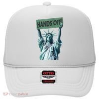Resist And Protest  Hands Off Statue Of Liberty Hat thumb 0