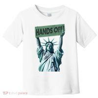 Resist And Protest  Hands Off Statue Of Liberty Toddler T-Shirt thumb 0