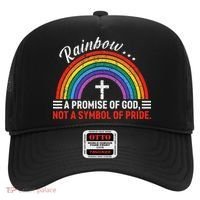 Rainbow A Promise Of God Not A Symbol Of Pride Hat thumb 0