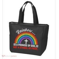Rainbow A Promise Of God Not A Symbol Of Pride Tote Bag thumb 3