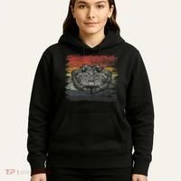 Retro Alligator Reptile Gift Gator Crocodile Hoodie thumb 5