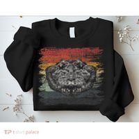 Retro Alligator Reptile Gift Gator Crocodile Sweatshirt thumb 2