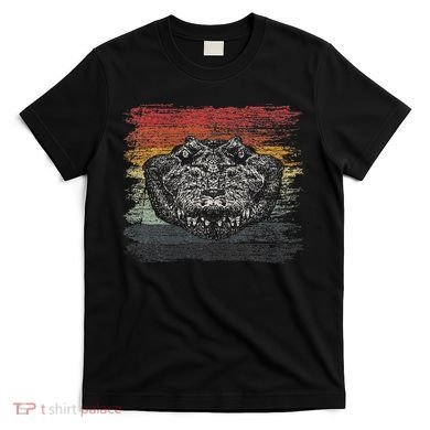 Retro Alligator Reptile Gift Gator Crocodile T-Shirt