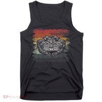Retro Alligator Reptile Gift Gator Crocodile Tank Top thumb 0