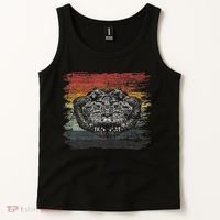 Retro Alligator Reptile Gift Gator Crocodile Tank Top thumb 2