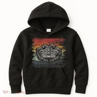 Retro Alligator Reptile Gift Gator Crocodile Kids Hoodie thumb 0