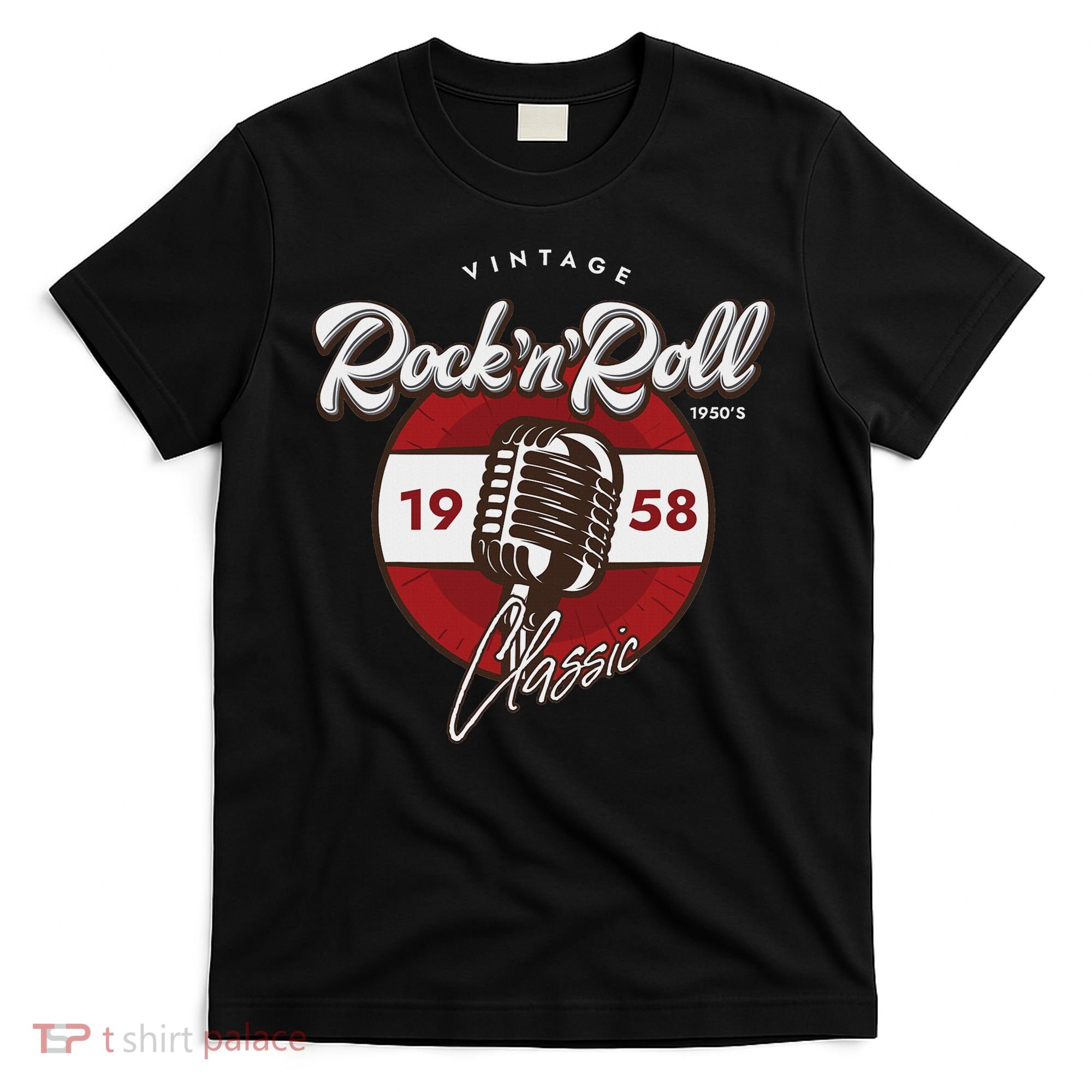 Rock And Roll Sock Hop Dance Retro 1950s Party Vintage Retro T-Shirt