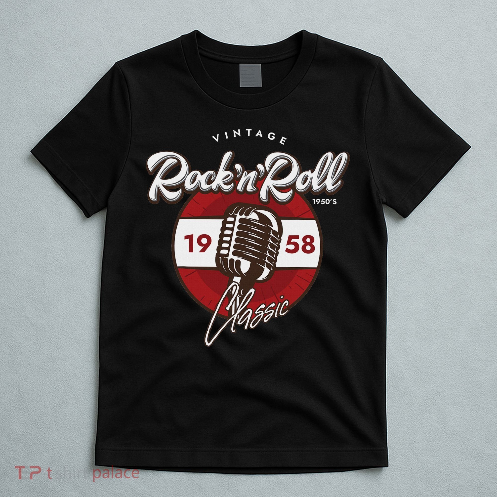 Rock And Roll Sock Hop Dance Retro 1950s Party Vintage Retro T-Shirt