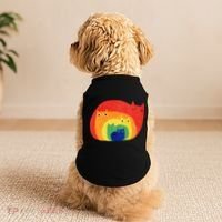 Rainbow Art Retro Cats Doggie Tank thumb 2