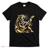 Rock And Roll Cat Electric Guitar T-Shirt thumb 0
