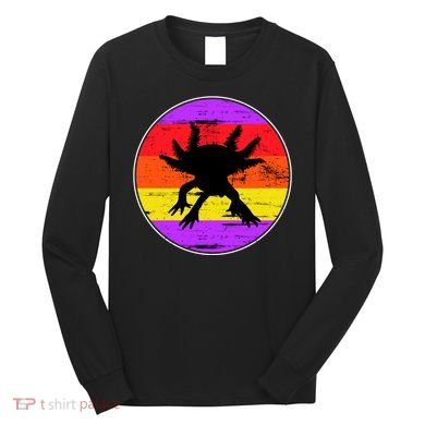 Retro Axolotl Long Sleeve Shirt