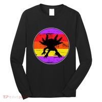 Retro Axolotl Long Sleeve Shirt thumb 0