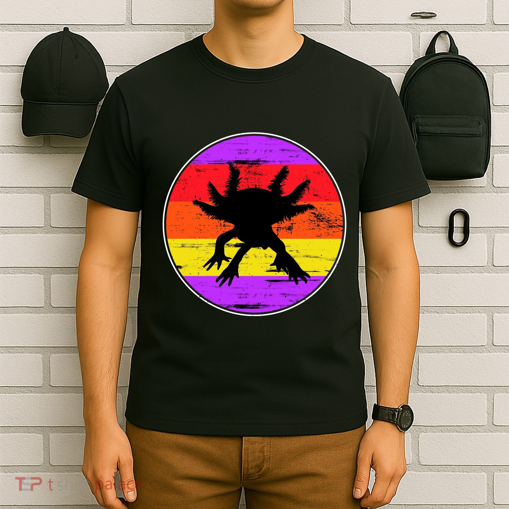 Retro Axolotl T-Shirt