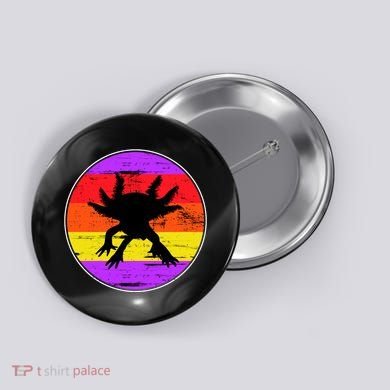 Retro Axolotl Button