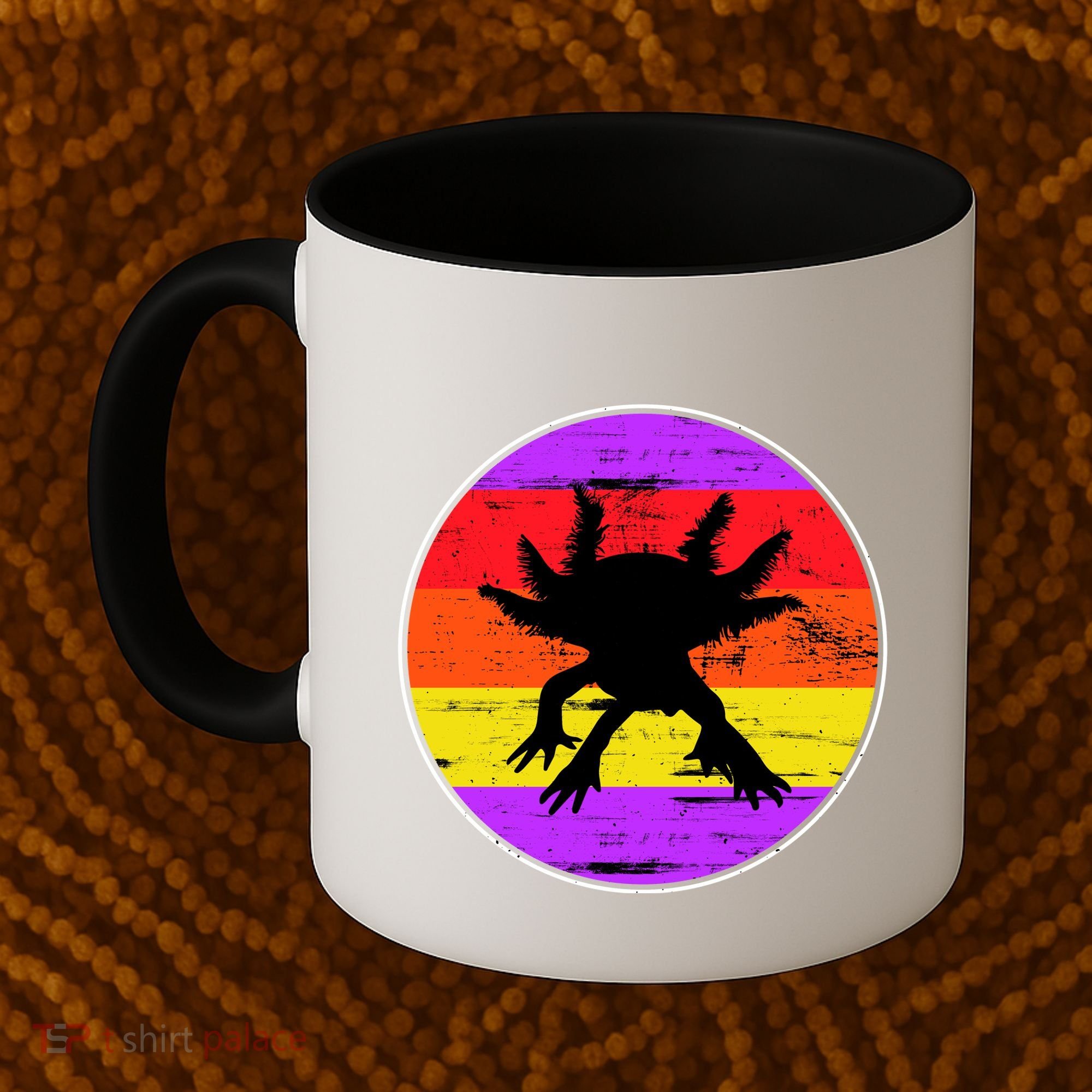 Retro Axolotl Coffee Mug