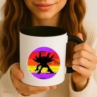 Retro Axolotl Coffee Mug thumb 3