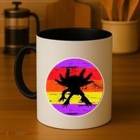 Retro Axolotl Coffee Mug thumb 4