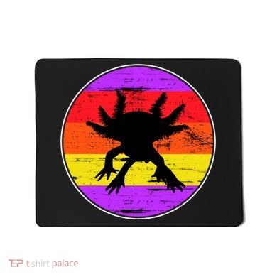 Retro Axolotl Mousepad