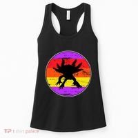 Retro Axolotl Women's Tank Top thumb 0