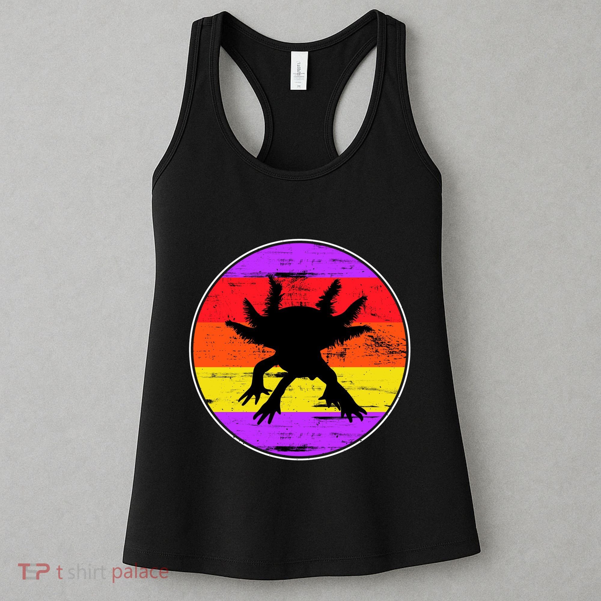 Retro Axolotl Women's Tank Top