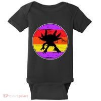 Retro Axolotl Baby Bodysuit thumb 0