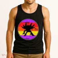 Retro Axolotl Tank Top thumb 3