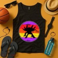Retro Axolotl Tank Top thumb 4
