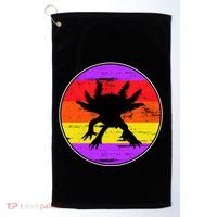 Retro Axolotl Golf Towel thumb 0
