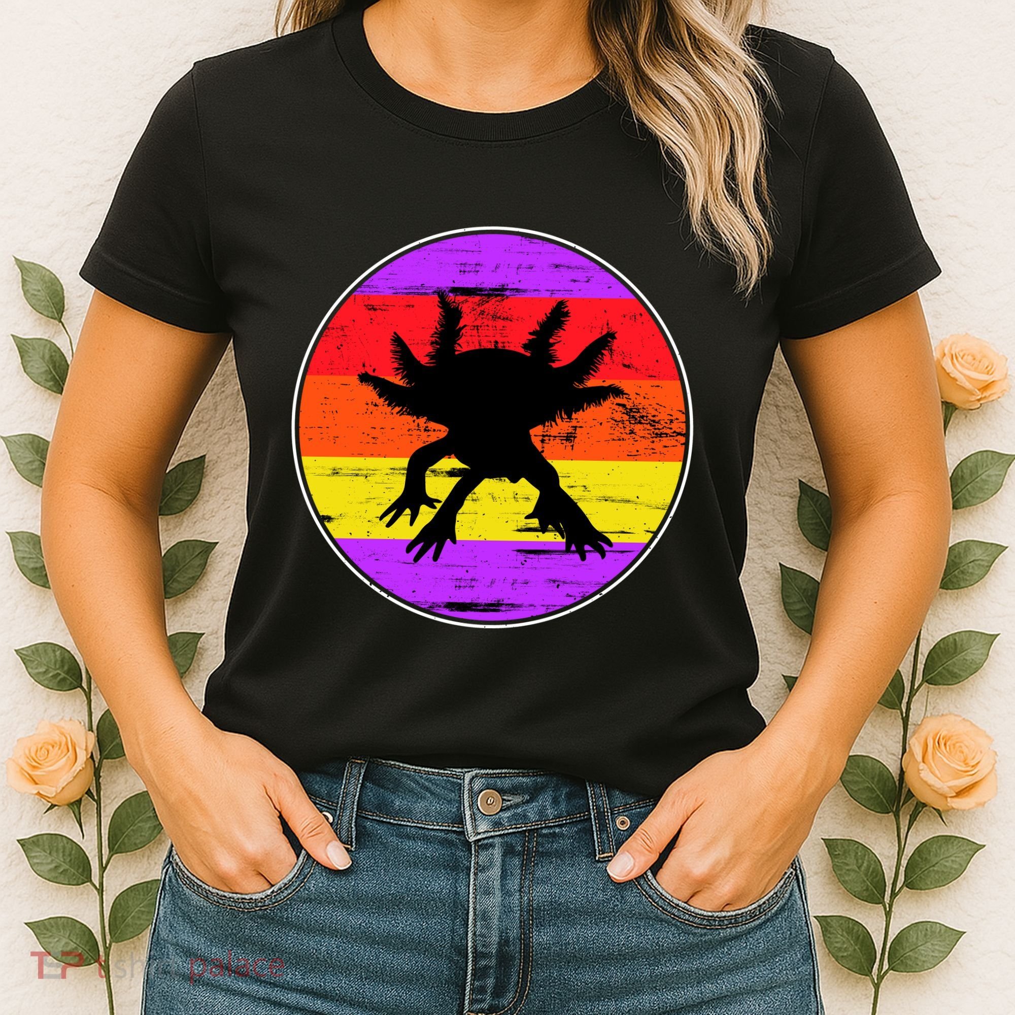 Retro Axolotl Women's T-Shirt