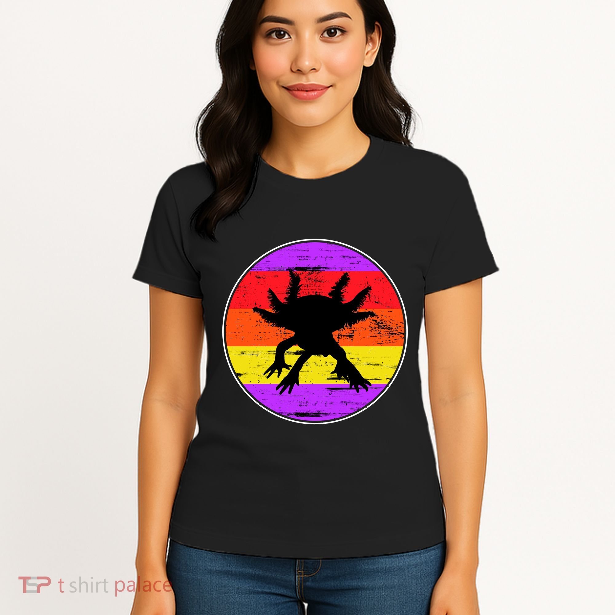 Retro Axolotl Women's T-Shirt