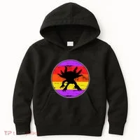 Retro Axolotl Kids Hoodie thumb 0