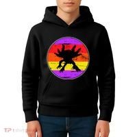 Retro Axolotl Kids Hoodie thumb 4