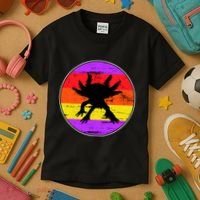 Retro Axolotl Kids T-Shirt thumb 3