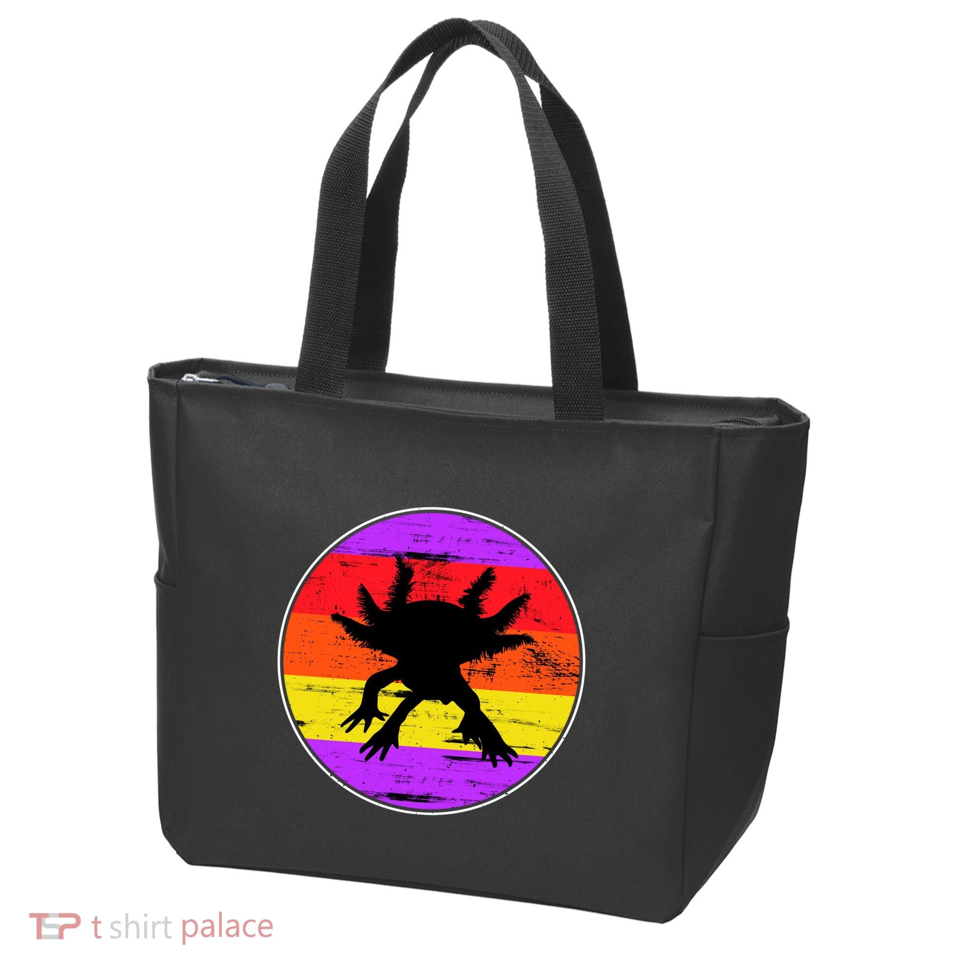 Retro Axolotl Tote Bag