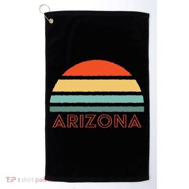 Retro Arizona Golf Towel