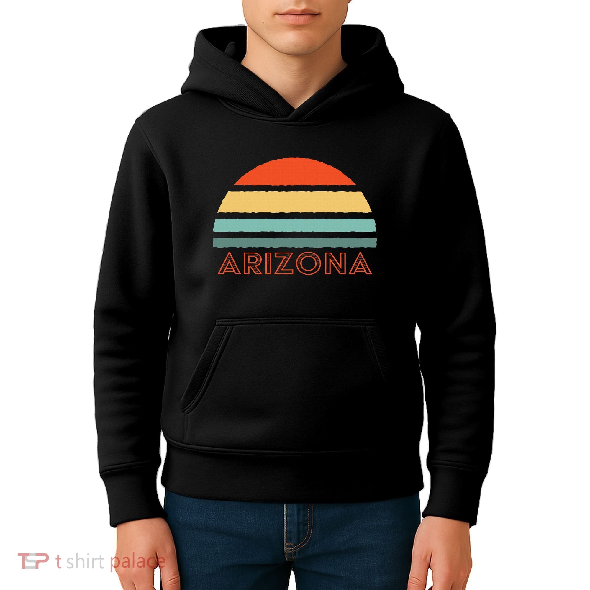 Retro Arizona Kids Hoodie
