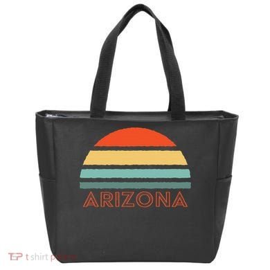 Retro Arizona Tote Bag