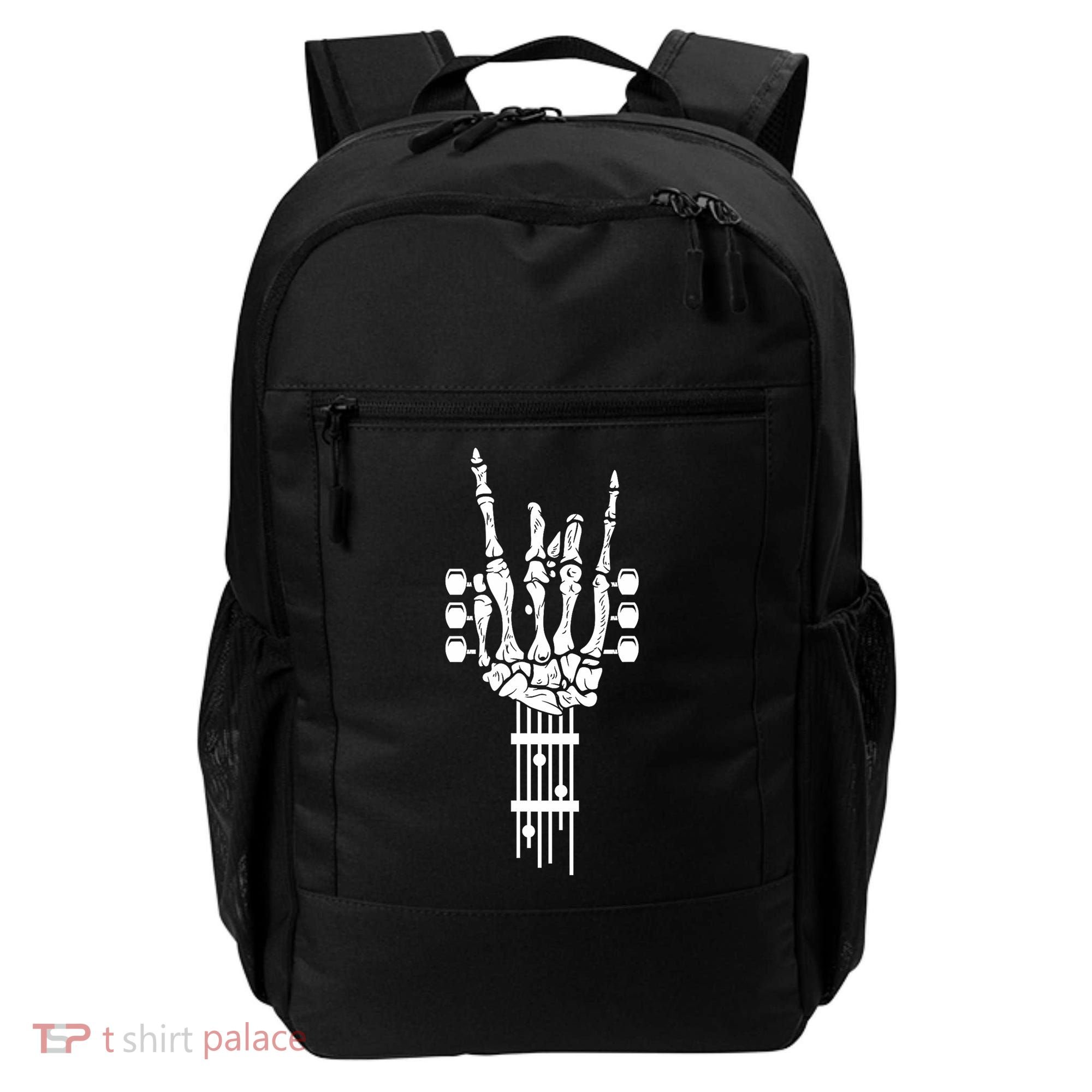 Rock And Roll Punk Rock Band Concert Guitar Accessories Gift Backpack
