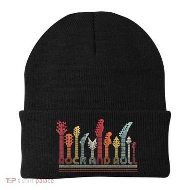Rock And Roll Gift Retro Style Gift Beanie