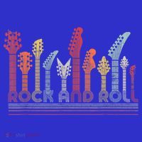 Rock And Roll Gift Retro Style Gift Sweatshirt thumb 3